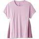 ハイブリッドフレアティー HYBRID FLARE TEE DC721124 パウダーピンク(PN) Mサイズ [フィットネス ヨガ シャツ レディース]