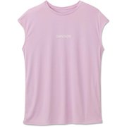 ロゴフレンチティー LOGO FRENCH TEE DC721126 パウダーピンク(PN) Mサイズ [フィットネス ヨガ シャツ レディース]