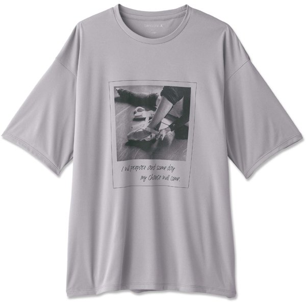 フォトプリントティー PHOTO PRINT TEE DC721127 トープ(UP) Lサイズ [フィットネス ヨガ シャツ レディース]