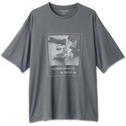 フォトプリントティー PHOTO PRINT TEE DC721127 ウォッシュネイビー(WA) XLサイズ [フィットネス ヨガ シャツ レディース]