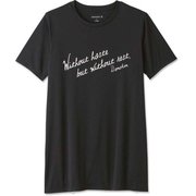 ロングレングスプリントティー LONG LENGTH PRINT TEE DC721128 ブラック(K) Lサイズ [フィットネス ヨガ シャツ レディース]