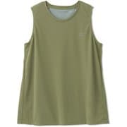 アイスコンフィタンクトップ ICE COMFY TANK TOP DC521109 モスグリーン(MO) Lサイズ [フィットネス ヨガ シャツ レディース]