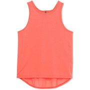 ハイブリッドベントチュールタンク HYBRID VENT TULLE TANK TOP DC721151 バーミリオン(VE) Lサイズ [フィットネス ヨガ シャツ レディース]