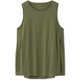 ハイブリッドベントタンクトップ HYBRID VENT TANK TOP DC721152 モスグリーン(MO) Mサイズ [フィットネス ヨガ シャツ レディース]