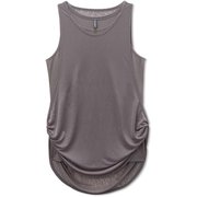 シアースラブレイヤードタンク SHEER SLUB LAYERED TANK TOP DC521107 ダブグレー(DY) Lサイズ [フィットネス ヨガ シャツ レディース]
