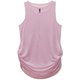 シアースラブレイヤードタンク SHEER SLUB LAYERED TANK TOP DC521107 パウダーピンク(PN) Lサイズ [フィットネス ヨガ シャツ レディース]