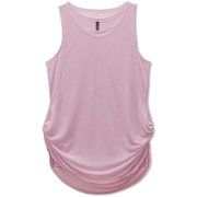 シアースラブレイヤードタンク SHEER SLUB LAYERED TANK TOP DC521107 パウダーピンク(PN) Lサイズ [フィットネス ヨガ シャツ レディース]
