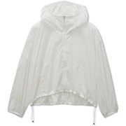 アンレールショートジャケット EN LAIR SHORT JACKET DC321107 ジャスミンホワイト(JW) Mサイズ [フィットネス ヨガ ジャケット レディース]