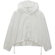 アンレールショートジャケット EN LAIR SHORT JACKET DC321107 ジャスミンホワイト(JW) Lサイズ [フィットネス ヨガ ジャケット レディース]