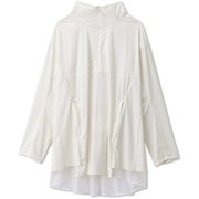 ダンスキンアレグロプルオーバートップ DANSKIN ALLEGRO PULL OVER TOP DC321104 ジャスミンホワイト(JW) Lサイズ [フィットネス ヨガ ジャケット レディース]