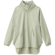 ストレッチダブルウィーブビッグプル STRETCH DOUBLE WEAVE BIG PULL DC321106 セージグリーン(SN) Mサイズ [フィットネス ヨガ ジャケット レディース]
