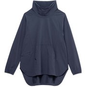 ストレッチダブルウィーブビッグプル STRETCH DOUBLE WEAVE BIG PULL DC321106 ウォッシュネイビー(WA) Mサイズ [フィットネス ヨガ ジャケット レディース]