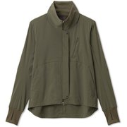 オディールライトジャケット ODILE LIGHT JACKET DC321110 ダークオリーブ(DV) Mサイズ [フィットネス ヨガ ジャケット レディース]