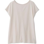 ヨギークロスフレンチトップ YOGI CLOTH FRENCH TOP DC321112 ホワイトベージュ(HI) Mサイズ [フィットネス シャツ レディース]