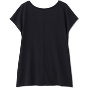 ヨギークロスフレンチトップ YOGI CLOTH FRENCH TOP DC321112 ブラック(K) Mサイズ [フィットネス ヨガ シャツ レディース]