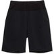ストレッチダブルウィーブハーフショート STRETCH DOUBLE WEAVE HALF SHORT DC421153 ブラック(K) Mサイズ [フィットネス ヨガ ハーフパンツ レディース]