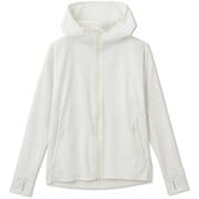 クロスオーバーストレッチフーディー ROSSOVER STRETCH HOODIE DC50314 ジャスミンホワイト(JW) Lサイズ [フィットネス ヨガパーカー レディース]