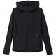 クロスオーバーストレッチフーディー ROSSOVER STRETCH HOODIE DC50314 ブラック(K) Mサイズ [フィットネス ヨガ パーカー レディース]