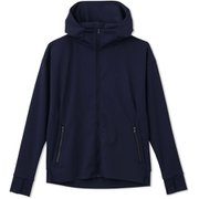 クロスオーバーストレッチフーディー ROSSOVER STRETCH HOODIE DC50314 スチールネイビー(NS) Mサイズ [フィットネス ヨガパーカー レディース]