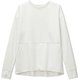 クロスオーバーストレッチプルオーバー CROSSOVER STRETCH PULL OVER DC50315 ジャスミンホワイト(JW) Lサイズ [フィットネス ヨガ ジャケット レディース]