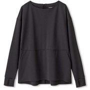 クロスオーバーストレッチプルオーバー CROSSOVER STRETCH PULL OVER DC50315 ブラック(K) Lサイズ [フィットネス ヨガ シャツ レディース]