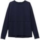 クロスオーバーストレッチプルオーバー CROSSOVER STRETCH PULL OVER DC50315 スチールネイビー(NS) Lサイズ [フィットネス ヨガ ジャケット レディース]