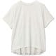 バックプリーテッドティー BACK PLEATED TEE DC521116 ジャスミンホワイト(JW) Mサイズ [フィットネス ヨガ パンツ レディース]
