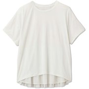 バックプリーテッドティー BACK PLEATED TEE DC521116 ジャスミンホワイト(JW) Mサイズ [フィットネス ヨガ パンツ レディース]