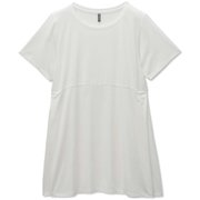 ドライミックスロングレングスティー DRYMIX LONG LENGTH TEE DC721114 ジャスミンホワイト(JW) Lサイズ [フィットネス ヨガ シャツ　レディース]
