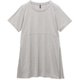 ドライミックスロングレングスティー DRYMIX LONG LENGTH TEE DC721114 ミックスグレー(Z) Mサイズ [フィットネス ヨガ シャツ　レディース]