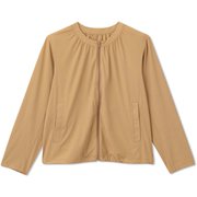 ミッドタウンジャケット MIDTOWN JACKET DC321117 オークベージュ(AK) Lサイズ [フィットネス ヨガ ジャケット レディース]