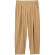 ミッドタウンワイドパンツ MIDTOWN WIDE PANTS DC40132 オークベージュ(AK) Mサイズ [フィットネス ヨガ パンツ レディース]