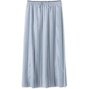 プリーテッドスカート PLEATED SKIRT DC421104 ベビーブルー(BE) Lサイズ [フィットネス ヨガ スカート レディース]