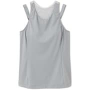 エニーモーションタンクトップ ANYMOTION TANK TOP DA121101 ミックスグレー(Z) Lサイズ [フィットネス ヨガ カップ付きシャツ レディース]