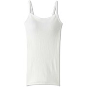 リブイットアップキャミソール RIB IT UP CAMISOLE DA121103 ジャスミンホワイト(JW) Lサイズ [フィットネス ヨガ カップ付きシャツ レディース]
