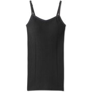 リブイットアップキャミソール RIB IT UP CAMISOLE DA121103 ブラック(K) Mサイズ [フィットネス ヨガ カップ付きシャツ レディース]