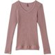 リブイットアップロングスリーブトップ RIB IT UP LONG SLEEVE TOP DA10107 オールドローズ(LD) Mサイズ [フィットネス ヨガ シャツ レディース]