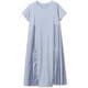 マタニティハイブリッドワンピース MATERNITY HYBRID ONE PIECE DAM521172 ベビーブルー(BE) Lサイズ [フィットネス ヨガ シャツ レディース]