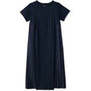 マタニティハイブリッドワンピース MATERNITY HYBRID ONE PIECE DAM521172 スチールネイビー(NS) Lサイズ [フィットネス ヨガ シャツ レディース]