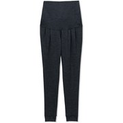 オールデイアクティブマタニティーロングパンツ ALL DAY ACTIVE MATERNITY LONG PANTS DAM20105 ブラックネイビー(KN) Mサイズ [フィットネス ヨガ パンツ レディース]