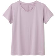 オールデイアクティブジャージーライトティー ALL DAY ACTIVE LIGHT S/S TEE DA721102 ヘザーピンク(HZ) Lサイズ [フィットネス ヨガ シャツ レディース]