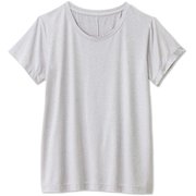 オールデイアクティブジャージーライトティー ALL DAY ACTIVE LIGHT S/S TEE DA721102 ミディアムグレー(MH) Mサイズ [フィットネス ヨガ シャツ レディース]
