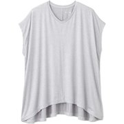 オールデイアクティブジャージーライトフレアスリーブティー ALL DAY ACTIVE LIGHT FLARE SLEEVE TEE DA721103 ミディアムグレー(MH) Mサイズ [フィットネス シャツ レディース]