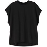 ハイゲージショートスリーブティー HIGH GAUGE S/S TEE DA721105 ブラック(K) Lサイズ [フィットネス ヨガ シャツ レディース]