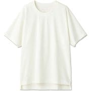 ハイゲージショートスリーブボックスティー HIGH GAUGE S/S BOX TEE DA721106 ジャスミンホワイト(JW) Mサイズ [フィットネス ヨガ シャツ レディース]