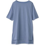 ハイラインロングレングスティー HIGH LINE LONG LENGTH TEE DA721107 ラピスラズリ(LZ) Mサイズ [フィットネス ヨガ シャツ レディース]