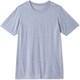 ノンストレスロングレングスワイドティー NON STRESS LONG LENGTH WIDE TEE DA721108 パープリッシュブルー(PB) Mサイズ [フィットネス ヨガ シャツ レディース]