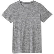 ノンストレスショートスリーブティー NON STRESS S/S TEE DA70103 ブラックミックス(KM) Mサイズ [フィットネス ヨガ シャツ レディース]