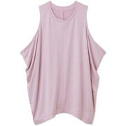 オールデイアクティブジャージーライトロングレングスカバータンク ALL DAY ACTIVE LIGHT L/L COVER TANK DA721150 ヘザーピンク(HZ) Mサイズ [フィットネス シャツ レディース]