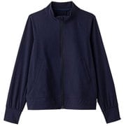 エッセンシャルフィットジャケット ESSENTIAL FIT JACKET DA30360 ダークネイビー(DN) XLサイズ [フィットネス ヨガ ジャケット レディース]